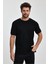 Erkek Regular Fit Bisiklet Yaka Waffal Dokuma T-Shirt 1
