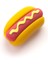Şarj Kablosu Kablo Ucu Koruyucu Koruma Bükülme Kırılma Engelleyici Figür Hot Dog 1