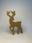 Yılbaşı Temalı Boyanabilir Ahşap Geyik (15 Cm) 1