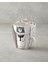 Mingles Teddy New Bone China Kaseli Kupa 360 Ml-13 cm Siyah - Beyaz 1