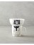 Mingles Teddy New Bone China Kaseli Kupa 360 Ml-13 cm Siyah - Beyaz 3
