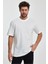 Erkek Petek Süprem Dokuma Bisiklet Yaka Relaxed Fit Cotton T-Shirt 1