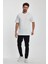 Erkek Petek Süprem Dokuma Bisiklet Yaka Relaxed Fit Cotton T-Shirt 2