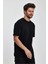 Erkek Petek Süprem Dokuma Bisiklet Yaka Relaxed Fit Cotton T-Shirt 4