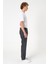 Napoli Dark Grey Jean Pantolon 5