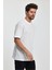 Erkek Petek Süprem Dokuma Bisiklet Yaka Relaxed Fit Cotton T-Shirt 4