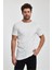 Erkek Regular Fit Ribana Bisiklet Yaka Cotton Basic T-Shirt 1