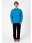 Sw Düz Mavi Şardonlu Sweatshirt 2