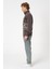 Sw Yarım Fermuar Füme Işlemeli Şardonlu Sweatshirt 3