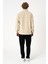 Polar Fermuarlı Rahat Bej Sweatshirt 4