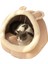 Kedi Evi Köpek Evi Evcil Hayvan Yatak Keçe Yuva Sıcak S M L (Yurt Dışından) 1
