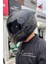 Rapıd 2 Race Crypt Mat Siyah Kask + Nukro M2 Bluetooth Interkom Seti 3