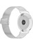 LW43 Silver Kasa 43 mm Silver Çelik Hasır Kordon Akıllı Saat 6
