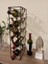 Dekoratif 5 Li Wine Rack Drink Stand Metal Şaraplık 2