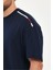 Erkek Omuzu Rodi Jeans Yazılı Bisiklet Yaka Relaxed Fit Pamuk T-Shirt 4