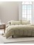 Mona Tek Kişilik Comforter Set - Haki 1
