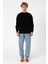 Sw Düz Siyah Şardonlu Sweatshirt 2