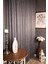 Evdepo Home Taç Cam Kırığı Tül Perde, 1/2 Seyrek Pile Koyu Gri - 120 x 200 cm 3
