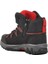 2301-F Siyah-Kırmızı Unisex Çocuk Outdoor Bot 4
