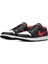 Air Jordan 1 Low Leather Sneaker Hakiki Deri Günlük Spor Ayakkabı Siyah 3