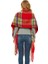 Sonbahar Kış Polter Warmth Kalınlaştırılmış Eşarp 190CM (Yurt Dışından) 3