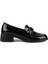 - Siyah Rugan Kadın Loafer 1
