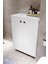 Banyo Dolabı Çok Amaçlı Dolap Düzenleyici Ahşap Dolap Raflı Dolap 2