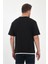 Erkek Bisiklet Yaka Eteği Yakası Garnili Rodi Jeans Yazılı Bisiklet Yaka Oversize T-Shirt 5