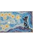 XZ8503 Eğlenceli Van Gogh Yağlıboya Emaye Pimleri Özel Yıldızlı Gece Çığlık Yok Yüz Adam Dalga Broş Yaka Rozeti Sanat Takı (Yurt Dışından) 1