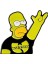 Stil 2 Simpsons ve Homer Tv Anime Broş Serisi Sevimli Karakter Emaye Iğne Sırt Çantası Pimleri Kolye Metal Rozeti Hediye Çocuklar Için (Yurt Dışından) 1