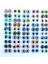 F1134 12MM 100 Adet 6mm 8mm 10MM 12MM Karışık Oyuncaklar Ejderha Gözler Yuvarlak Desen Cam Cabochons Flatback Fotoğraf Diy Yapma Aksesuarları 100 Adet 50 Çift (Yurt Dışından) 2