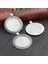 A3-03 Yeni Moda 5 Adet 25MM Iç Boyutu Antik Gümüş Altın Siyah Kaplama Deldi Yıldız Cabochon Taban Ayarı Charms Kolye (Yurt Dışından) 1