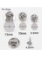 50 Adet Rodyum 10MM Pimler ve Kapaklar 50 Takım Pimler Kapaklar Düğme Kelebek Toka Pin Geri Sıkma Rozeti Tutucu Broş Debriyaj Tırnak Kravat Tıpalar Diy Takı Bulguları (Yurt Dışından) 1