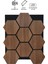 Mdf Ahşap Altıgen Petek Akustik Duvar ve Kaplama Paneli - 60 x 70 cm 2