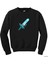 Minecraft Diamond Sword Siyah Sweatshirt 1
