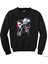 Suicide Joker And Harley Graffiti Siyah Sweatshirt 1