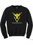 Pokemon Team Instinct Siyah Sweatshirt 1