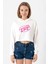 Babymonster Drip Ekru Kadın Crop Kapşonlu 1