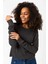 Babymonster Forever Füme Ekstra Uzunkol Sweatshirt 5