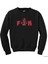 Deadpool Fuk Siyah Sweatshirt 1