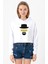 Breaking Bad Yellow Say My Name Head Beyaz Optik Kadın Crop Kapşonlu 1