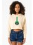 Breaking Bad Merch Bej Kadın Crop Kapşonlu 1