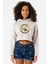 Wiskayok Yellowjackets Logo Grimelanj Kadın Crop Kapşonlu 1