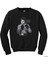 Muhammed Ali Poster Siyah Sweatshirt 1