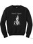 Charlie Chaplin Quotes Siyah Sweatshirt 1