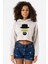 Breaking Bad Yellow Say My Name Head Grimelanj Kadın Crop Kapşonlu 1