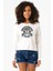 Ninja Turtles Shredder's Gym Ekstra Uzunkol Sweatshirt Ekru 1