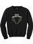 Tennis Never Underestimate Siyah Sweatshirt 1
