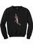Micheal Jordan Attempt Siyah Sweatshirt 1