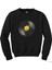 Vinyl Galaxy Siyah Sweatshirt 1